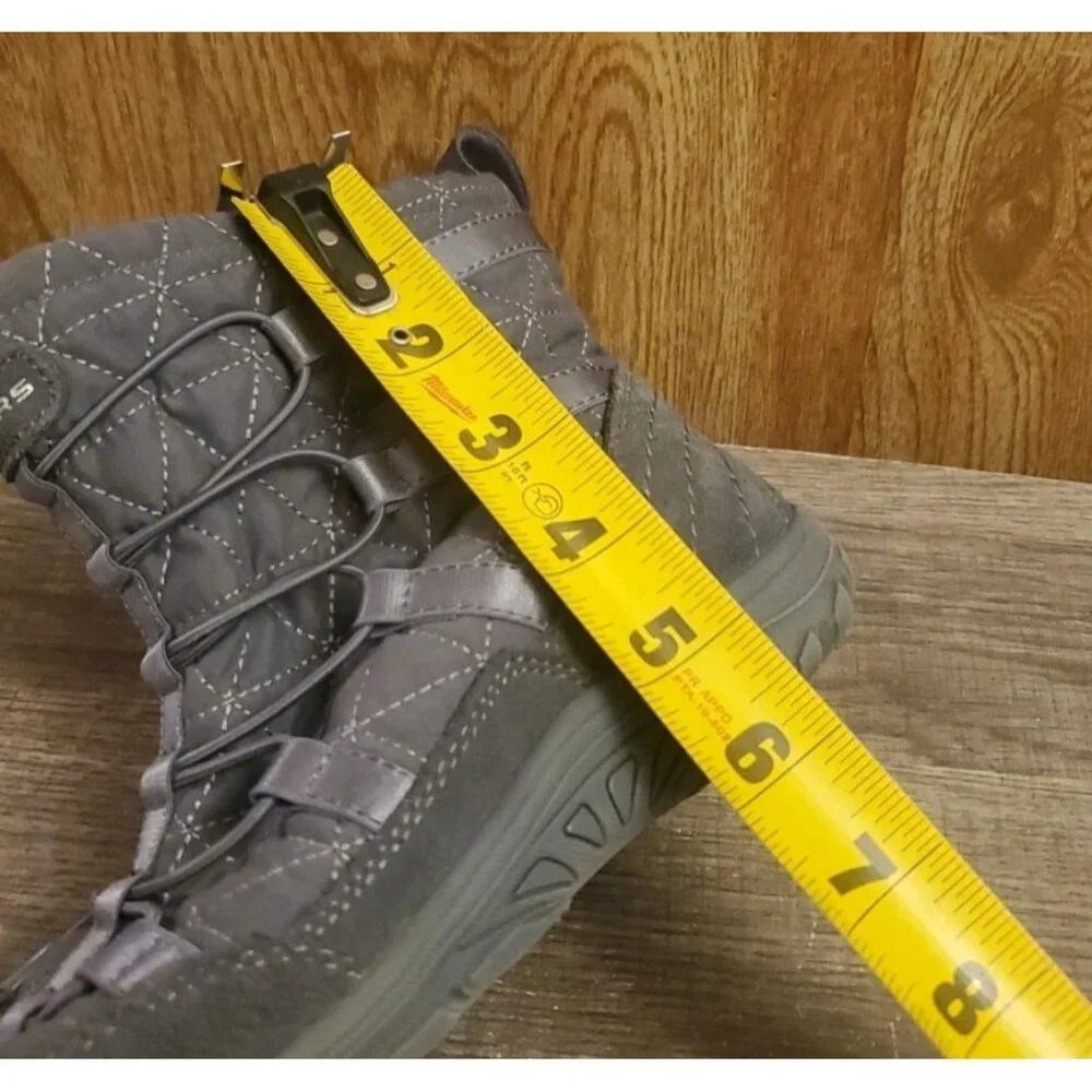Skechers Reggae Fest Steady Boots Women’s Size 6‎ Gray